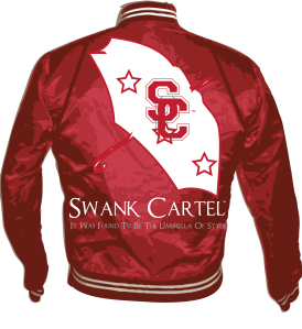 Swank Cartel-satin-nylon Back_ Red